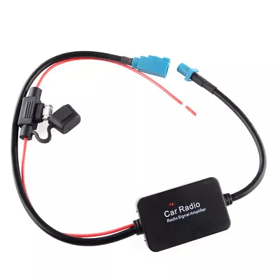 ANT-208 FAKRA Car 12V FM&AM Radio Inline Antenna Signal Amplifier Booster Hot • £8.92