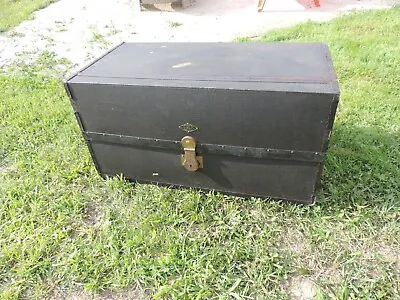 Vintage 1920's Henry Likly Luggage Trunk His & Her Suitcase - Big Car - Pre War • $395