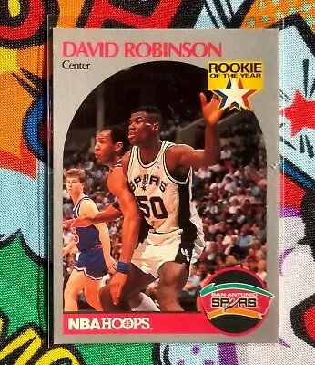$9.99 • Buy DAVID ROBINSON 1990-91 NBA HOOPS #270 San Antonio Spurs