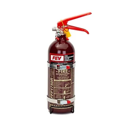 Fev Fire Extinguisher [1.75 Ltr. Cylinder] Novec Handheld – Rally Red • £129.99