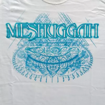 Meshuggah 2012 Koloss Glow T-Shirt Short Sleeve Cotton White Men S To 5XL BE653 • $20.89