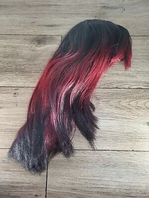 Nina Collection Ombre Red Black Wig Long • $24.50