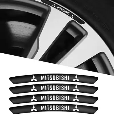 New 4x Mitsubishi Logo Ralliart Car Wheel Steel Ring Badge Emblems/Stickers • $10.44