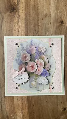 Beautiful Handmade 3d Kanban Roses Card Topper For Any Occasion! • £1.25