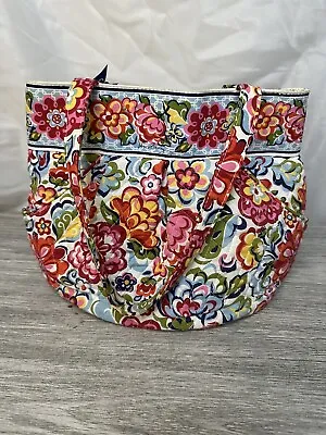 Vera Bradley Morgan Shoulder Bag In  Hope Garden  Pattern Used Quilted Tote Type • $19.30