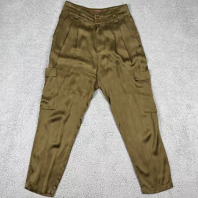 Scotch And Soda Starwatcher Pants Womens S Brown Maison Scotch Boho Small Snags • $28