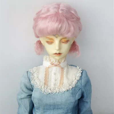 1/8 1/6 Fashion Curly PonytailBJD Mohair Wig 1/4 1/3 9-10  10-11  OB11 Doll Hair • $33.10