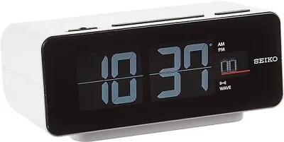 SEIKO Digital Flip Alarm Clock C3 DL213W White Vintage Style • $84.50