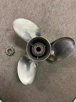 Yamaha 115hp 4 Stroke Outboard Patriot Stainless Steel Propeller 13.25x15 • $175