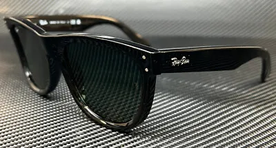 RAY BAN RBR0502S 6677VR Black Green Unisex 53 Mm Sunglasses • $153.90