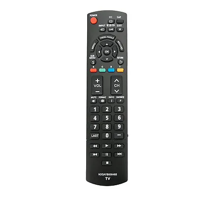 $6.75 • Buy N2QAYB000485 Replace Remote For Panasonic Viera TV TC-42LD24 TH-32LRU5 PT-43LC14