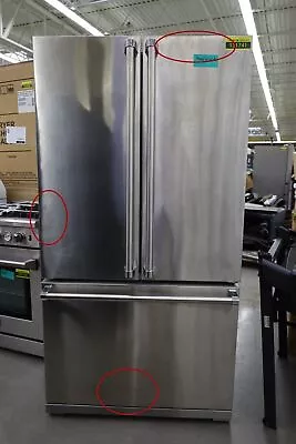 Viking RVRF3361SS 36  Stainless CD French Door Refrigerator #131741 • $3229