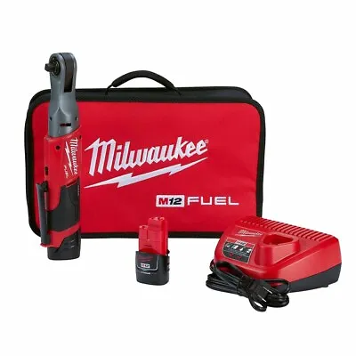 Milwaukee 2557-22 M12 FUEL 3/8  Ratchet 2 Battery Kit • $244.99