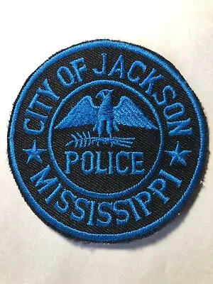 Jackson Mississippi Police Patch • $4.99