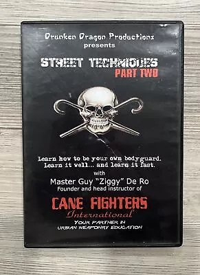 RARE Street Techniques Cane Fighters Part Two DVD Urban Weaponry Learn How To • $25