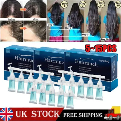 £9.75 • Buy 25-5Pc Hairmuch Hair Growth Ampoule Serum Lotion, Anti Hair Loss Scalp Treatment