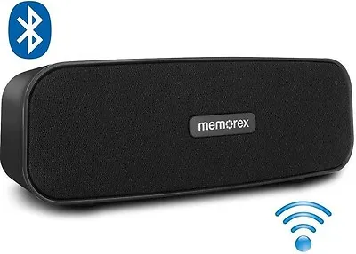 Memorex MW212-re Universal Portable Bluetooth Wireless Speaker Rechargeable • $15.52