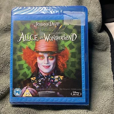 £3.30 • Buy Alice In Wonderland Blu-Ray (2010) Mia Wasikowska, Burton (DIR) NEW FREE POSTAGE
