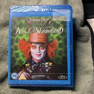 £3.30 • Buy Alice In Wonderland Blu-Ray (2010) Mia Wasikowska, Burton (DIR) NEW FREE POSTAGE