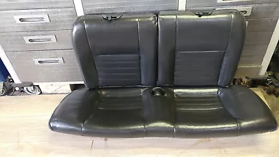 1999-2004 OEM Ford Mustang GT Coupe BLACK Leather Rear Seats • $470.25