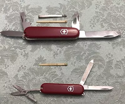 Vintage Victorinox Swiss Army Knives Lot Of 2 • $25