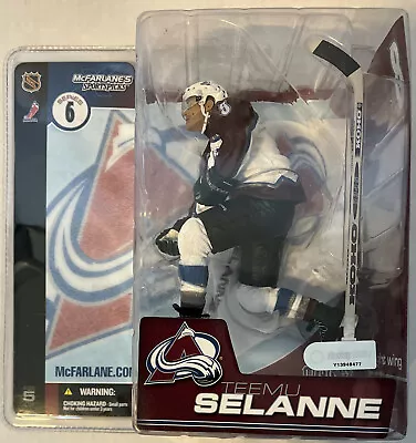 Mcfarlane Series 6 Teemu Selanne NHL 2003 Action Figure Avalanche (B95) • $27.99