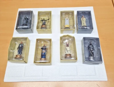 LOTR Lord Of The Rings Eaglemoss Chess Set Figures (Tatty Box) • £12.95