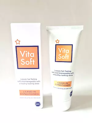 Vitasoft Hair Conditioner Leave In Revitalise Shine Softness As Vitapointe 75 Ml • £8.43