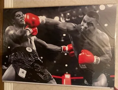 Mike Tyson Throwing Punch Boxing Poster 24x36 Poster NEW • $7.99