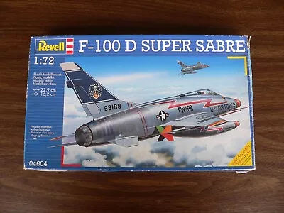 Revell Germany 1/72 North American F-100D Super Sabre In Box #04604 • $13.99