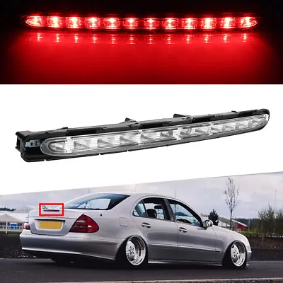 High Mount Third Brake Light LED Rear Lamp Red For Mercedes Benz W211 E320 E500 • $23.74