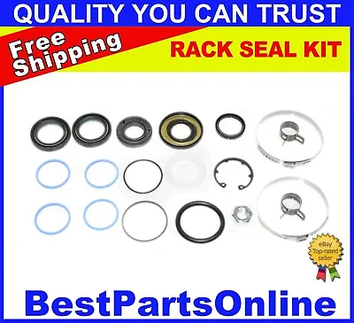 Power Steering Rack And Pinion Seal Kit For Volvo C30 2008-2012 S40 2004-2012 • $50