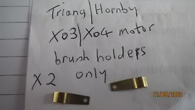 £1.99 • Buy Triang/hornby  X 03/04  Motor Brush Holders Only  X 2