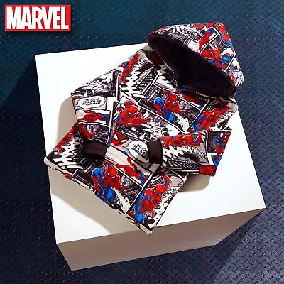 Marvel Spiderman Hoodie Oversized Blanket Hoodie For Kids (Multi) • £21.49