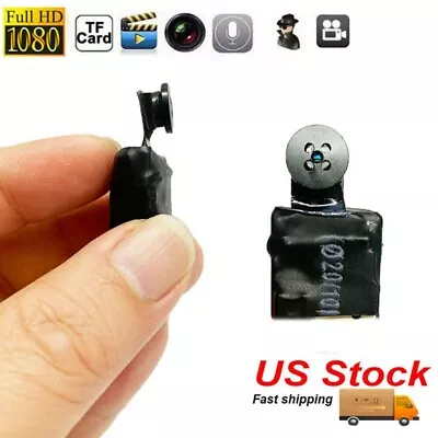 32G HD 1080P Mini Button Built-in Battery Micro Camera Smallest Body DV Recorder • $27.50