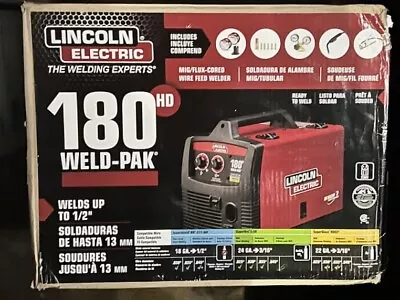 Lincoln Electric WELD-PAK 180 MIG Flux-Core 230V • $579.99