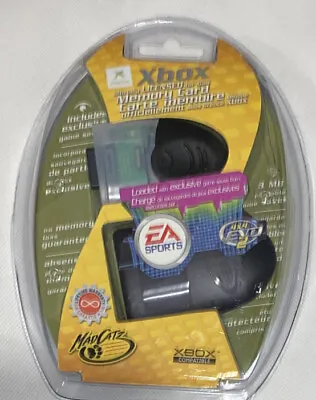 Original Xbox Madcatz Memory Card 8MB EA Sports Game Save New In Package • $29.97