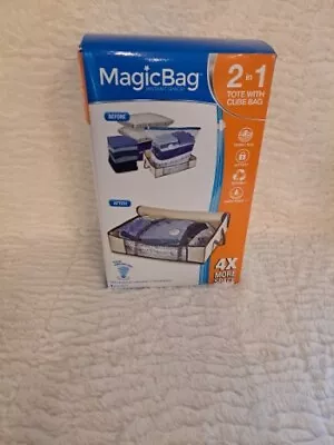 Magic Bag Instant Space 2in1 Tote With Cube Bag Large • $14.99