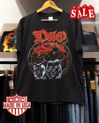 Vintage 1990’s Dio “Lock Up The Wolves World Tour” T-Shirt All Size BB5684 • $18.95