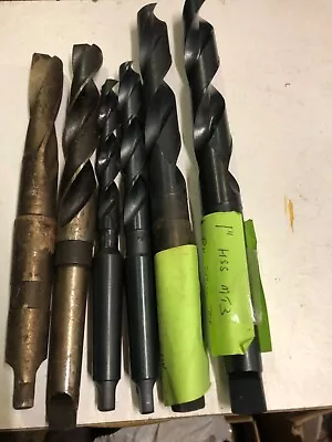 Imperial Morse Taper Drive Drill Bits. New. Set Of 6. • £70