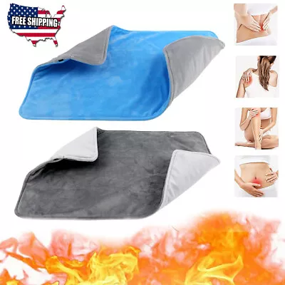 Electric Heating Pad For Muscle Cramps Back Pain Relief Moist & Dry Therapy NEW • $14.88