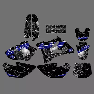 Team Graphics Background Decals Sticker For Yamaha YZ85 2002 2003 2004 2005-2014 • $65.99