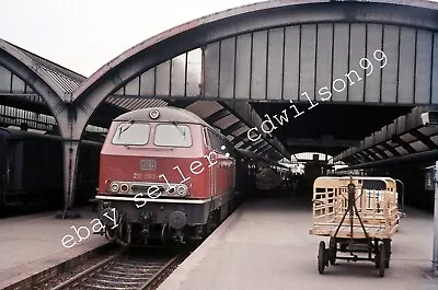 35mm German Railway Slide - DB No. 216 083 At Oldenburg Station 1972 [K188] • $1.87