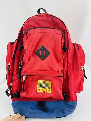 $65 • Buy Vtg Kelty Redwing RG Hiking Internal Frame Backpack Bag Soft Pack Red Wing Blue