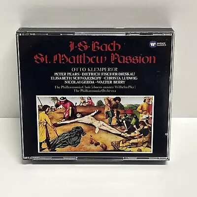 J.s. Bach - St. Matthew Passion Selon Matthieu (i) Pears Fischer (cd 2015) Vg+ • $17.98