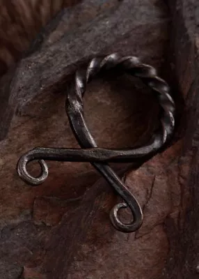 Small Twisted Troll Pendant - Hand-forged Iron Norse Medieval Scandinavian • £8.99