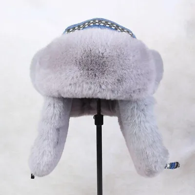 £33.82 • Buy Men Kids Winter Trapper Hat Cap Ski Ushanka Russian Cossack Faux Fur Cute Warm