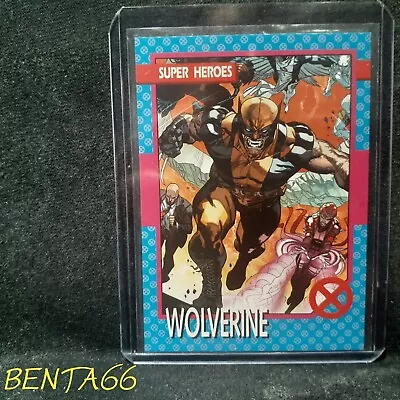 2015 Marvel Fleer Retro 🔥 1992 X-Men Impel Wolverine Insert Chase Card # 15 • $111.95