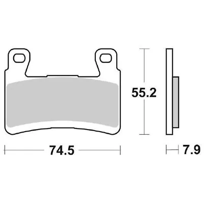 Pair Brake Pads 894DC 894 Dc For Kawasaki ZX-6R Ninja 636 2013-2022 • £63.44