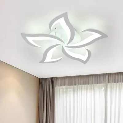 60W Modern LED Ceiling Light White Light Chandelier Living Room Pendant Light  • £32.99